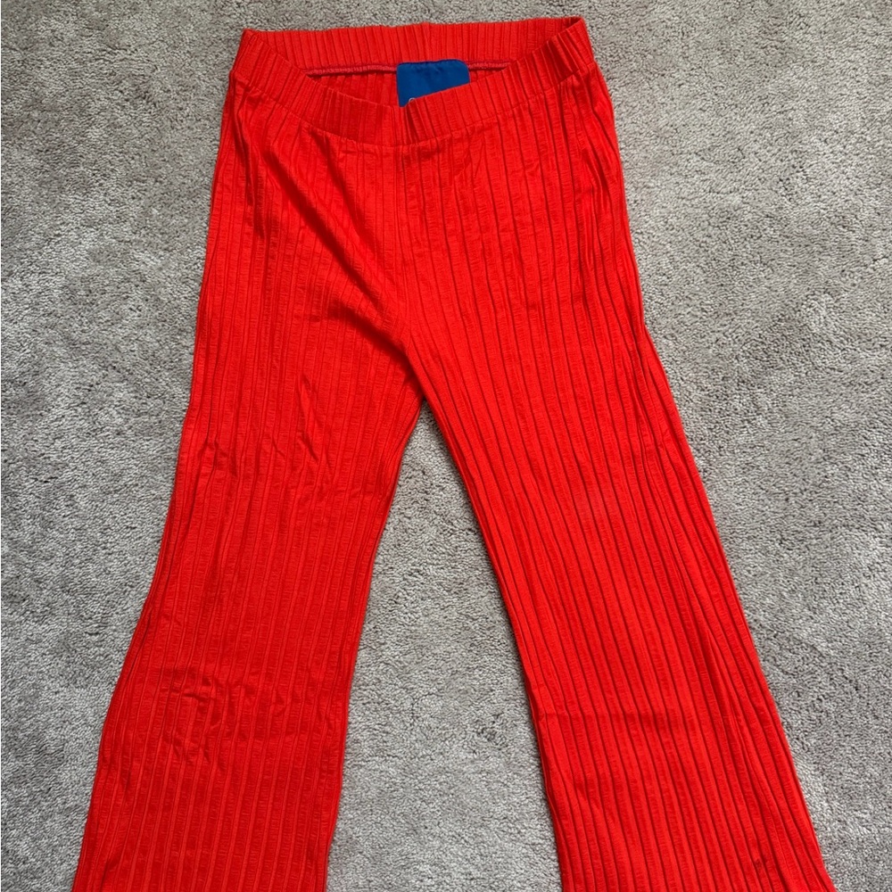 simon miller ribbed ankle pant